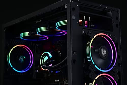 Enermax T.B. 120mm Black Addressable RGB PWM 47.53 CFM 3-Pack image