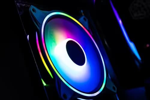 Cooler Master MasterFan MF Halo 140mm Black / White PWM ARGB image