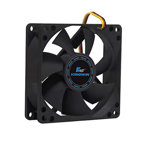 Kingwin CF-08LB 80mm Black 1-Pack image
