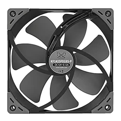 Scythe Kaze Flex140 Square 140mm Gray / Black PWM 100.8 CFM image