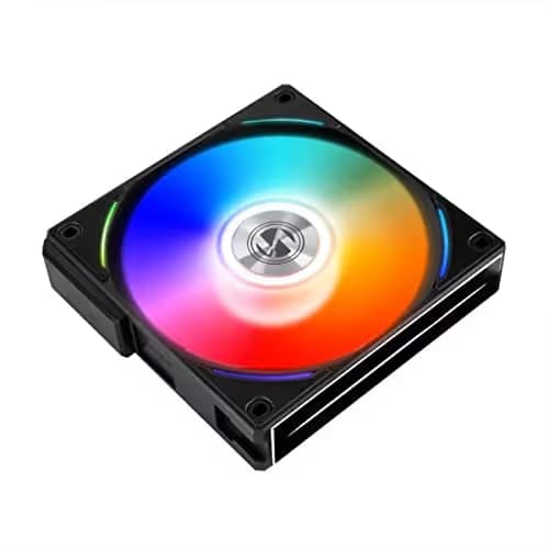 Lian Li UNI FAN AL120 V2 120mm Black PWM RGB 3-Pack image