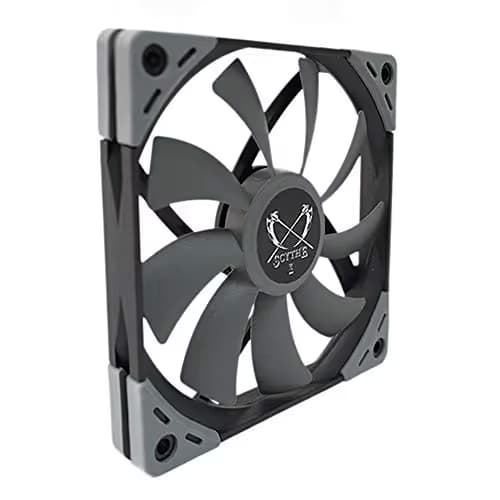 Scythe Kaze Flex Slim 120mm Gray / Black PWM 50.79 CFM image