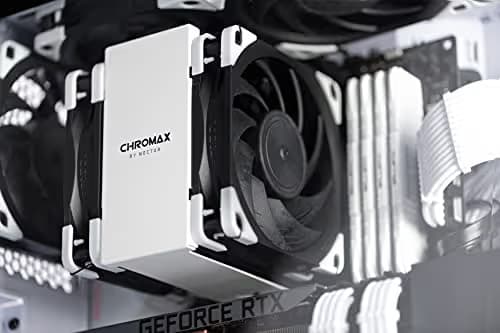 Noctua NF-A12x25 120mm Black PWM chromax.black.swap 60.09 CFM 1-Pack image