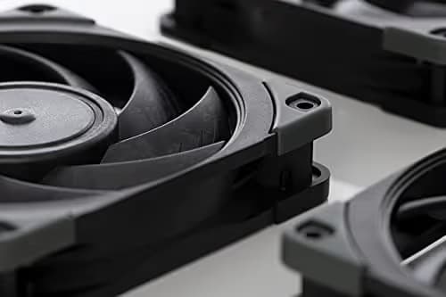 Noctua NF-A12x25 120mm Black PWM chromax.black.swap 60.09 CFM 1-Pack image
