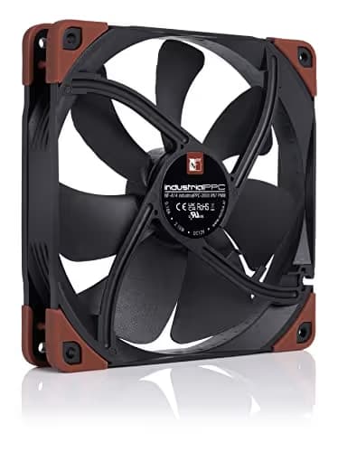 Noctua A14 industrialPPC-2000 IP67 140mm Brown / Black PWM 107.41 CFM 1-Pack image
