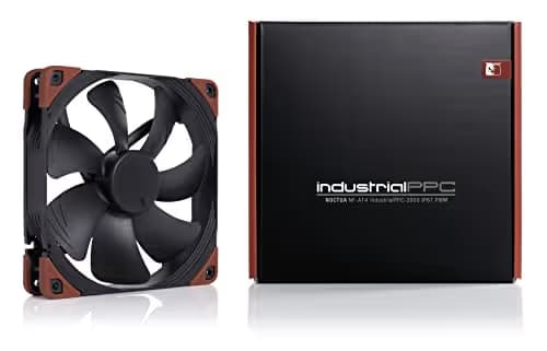 Noctua A14 industrialPPC-2000 IP67 140mm Brown / Black PWM 107.41 CFM 1-Pack image