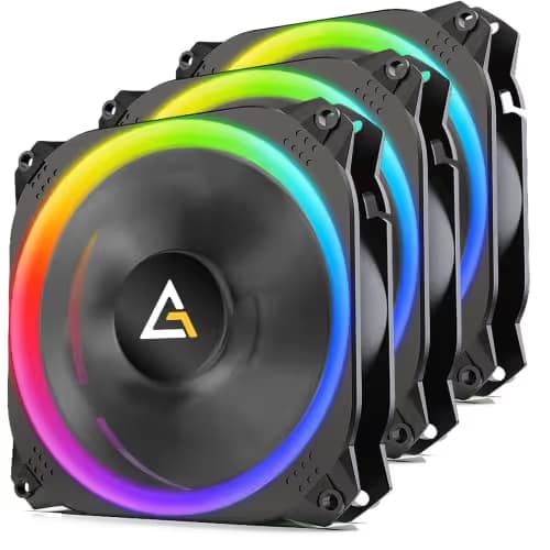 Antec SPARK 120mm Black RGB PWM 45.03 CFM 1-Pack image