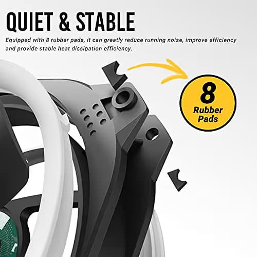 Antec SPARK 120mm Black RGB PWM 45.03 CFM 1-Pack image