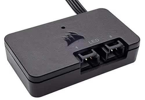 Corsair ML140 PRO 140mm Black / White RGB PWM 55.4 CFM 2-Pack image