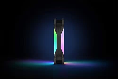 Thermaltake Riing Trio 14 RGB TT Premium Edition 140mm RGB PWM 60.68 CFM Black 3-Pack image