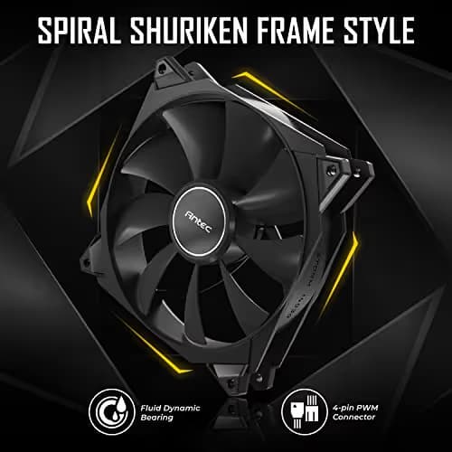 Antec Storm T3 140mm Black PWM 3-Pack image