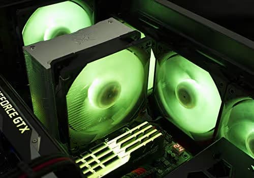 Scythe Kaze Flex 120mm Black / White RGB PWM 51.17 CFM image