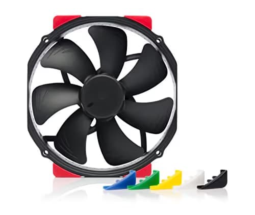 Noctua A15 chromax.black.swap 140mm Multicolor HS-PWM 82.52 CFM 1-Pack image