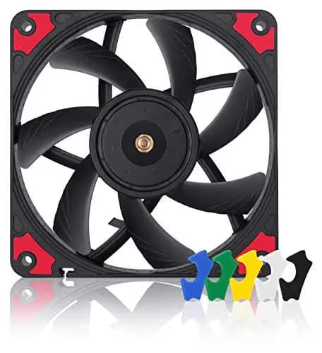 Noctua A12x15 120mm Black chromax.black.swap PWM image