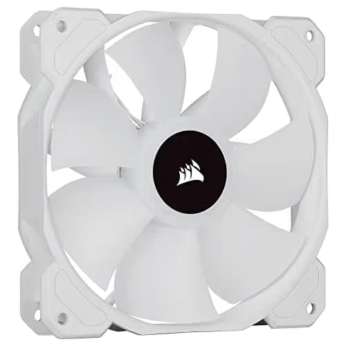 Corsair iCUE SP RGB ELITE 120mm Addressable RGB PWM 47.73 CFM White 3-Pack image
