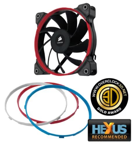 Corsair AF120 120mm Black Quiet 39.88 CFM 1-Pack image