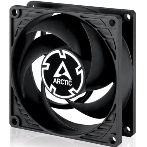 ARCTIC P8 Max 80mm Black PWM 40 CFM main image