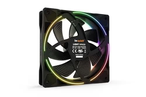 be quiet! Light Wings 120mm Black PWM ARGB image