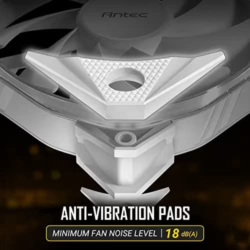 Antec Fusion 120 120mm Black ARGB PWM 3-Pack image