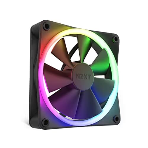 NZXT F120 RGB 120mm Black RGB PWM 78.86 CFM 3-Pack image