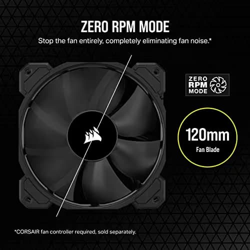 Corsair SP120 ELITE 120mm Black PWM image