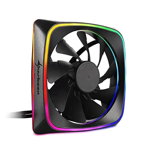 SHARKOON RGB SHARK Lights 120mm Black ARGB Fan image