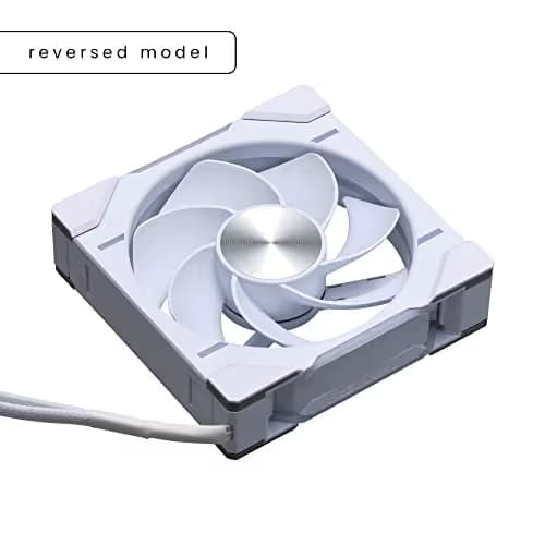 Phanteks D30-120 120mm White Addressable RGB PWM 64.3 CFM 1-Pack image
