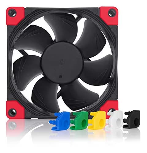 Noctua A8 80mm Black / Multicolor PWM image