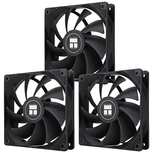 Thermalright TL-C12C X3 120mm Black PWM 66.17 CFM 3-Pack image