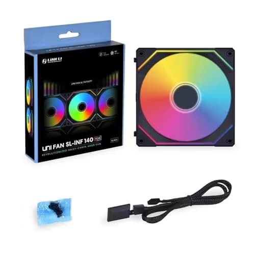 Lian Li 140mm UNI FAN SL-INFINITY Case Fan (Black) image