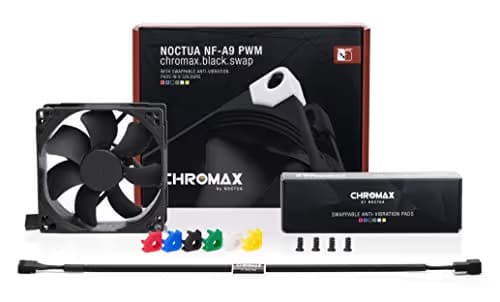 Noctua A9 92mm Black / Multicolor PWM image