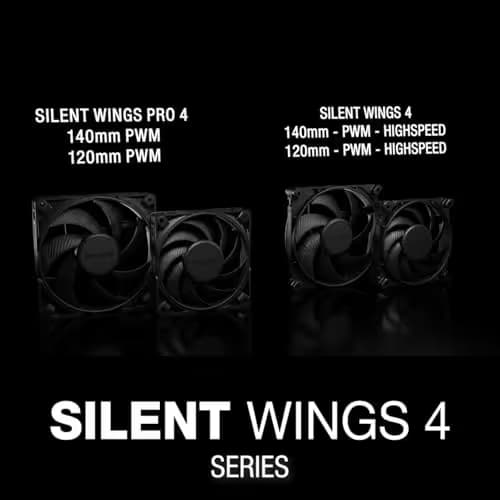 be quiet! Silent Wings Pro 4 120mm Black PWM image