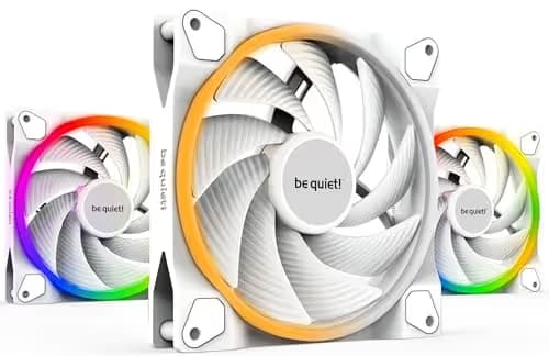 be quiet! Light Wings 140mm White PWM ARGB 3-Pack High Speed main image
