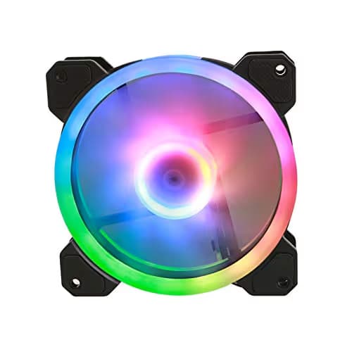 Gelid Solutions Stella 120mm Black 70 CFM PWM Addressable RGB 1-Pack image