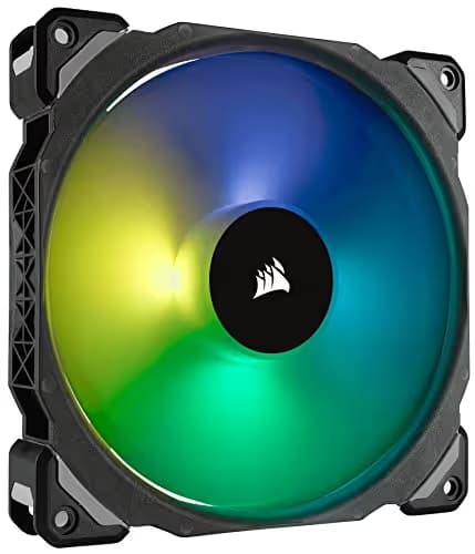Corsair ML140 PRO 140mm RGB PWM 55.4 CFM Black / White 1-Pack main image