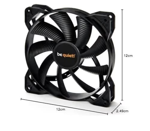 be quiet! Pure Wings 2 120mm Black PWM 87 CFM image