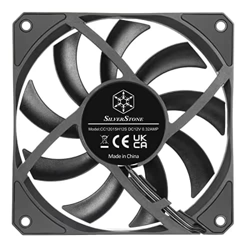 Silverstone Air Slimmer 120 120mm Black PWM 63.67 CFM image
