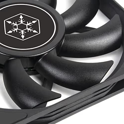 Silverstone Air Slimmer 120 120mm Black PWM 63.67 CFM image