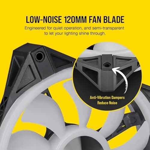 Corsair iCUE QL120 120mm Black RGB PWM 3-Pack image