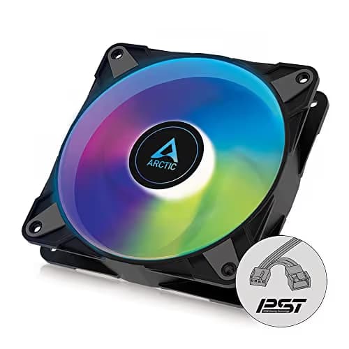 Arctic P12 PST 120mm Black A-RGB PWM 48.8 CFM image