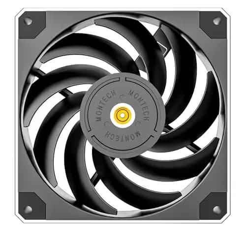 Montech METAL 120mm Black PWM 69 CFM image
