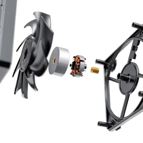 Montech METAL 120mm Black PWM 69 CFM image