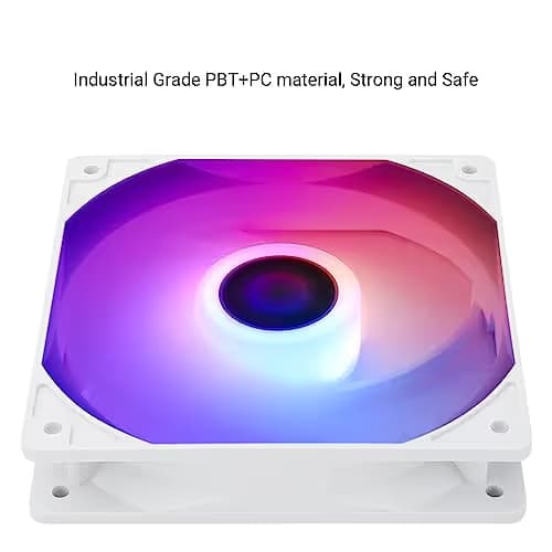 Thermalright TL-C12CW-S X3 120mm White PWM Addressable RGB 66.17 CFM 3-Pack image