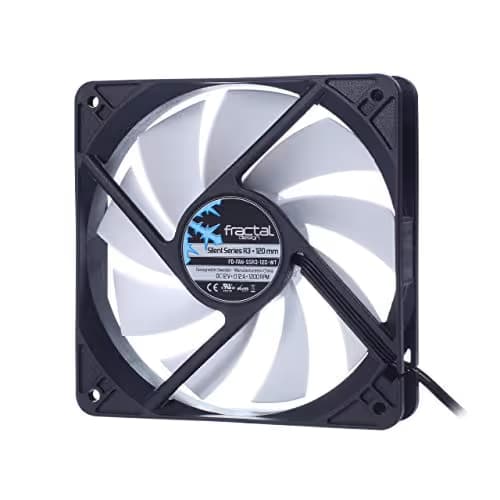 Fractal Design Silent R3 120mm Black / White 46.5 CFM main image