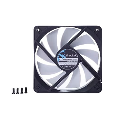 Fractal Design Silent R3 120mm Black / White 46.5 CFM image