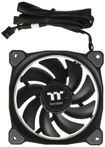 Thermaltake Riing Plus TT Premium Edition 120mm Black PWM RGB 1-Pack image