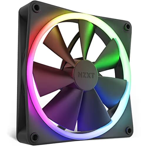 NZXT F140 140mm Black PWM RGB 89.48 CFM main image