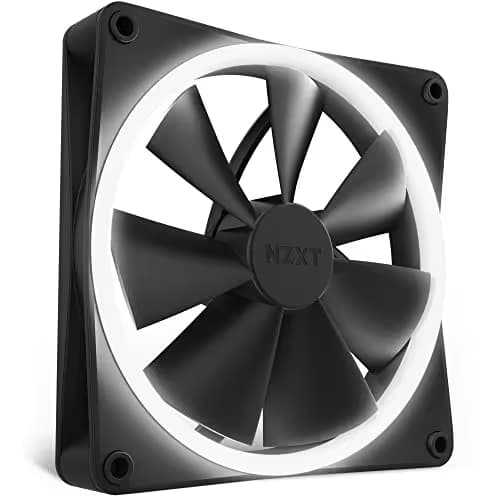 NZXT F140 140mm Black PWM RGB 89.48 CFM image