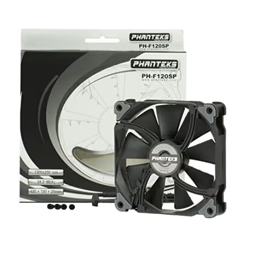 Phanteks F120SP 120mm Black 54.4 CFM image