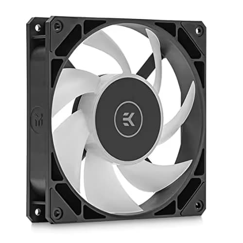 EK Loop Fan FPT 140mm Black PWM D-RGB 118.01 CFM 1-Pack main image